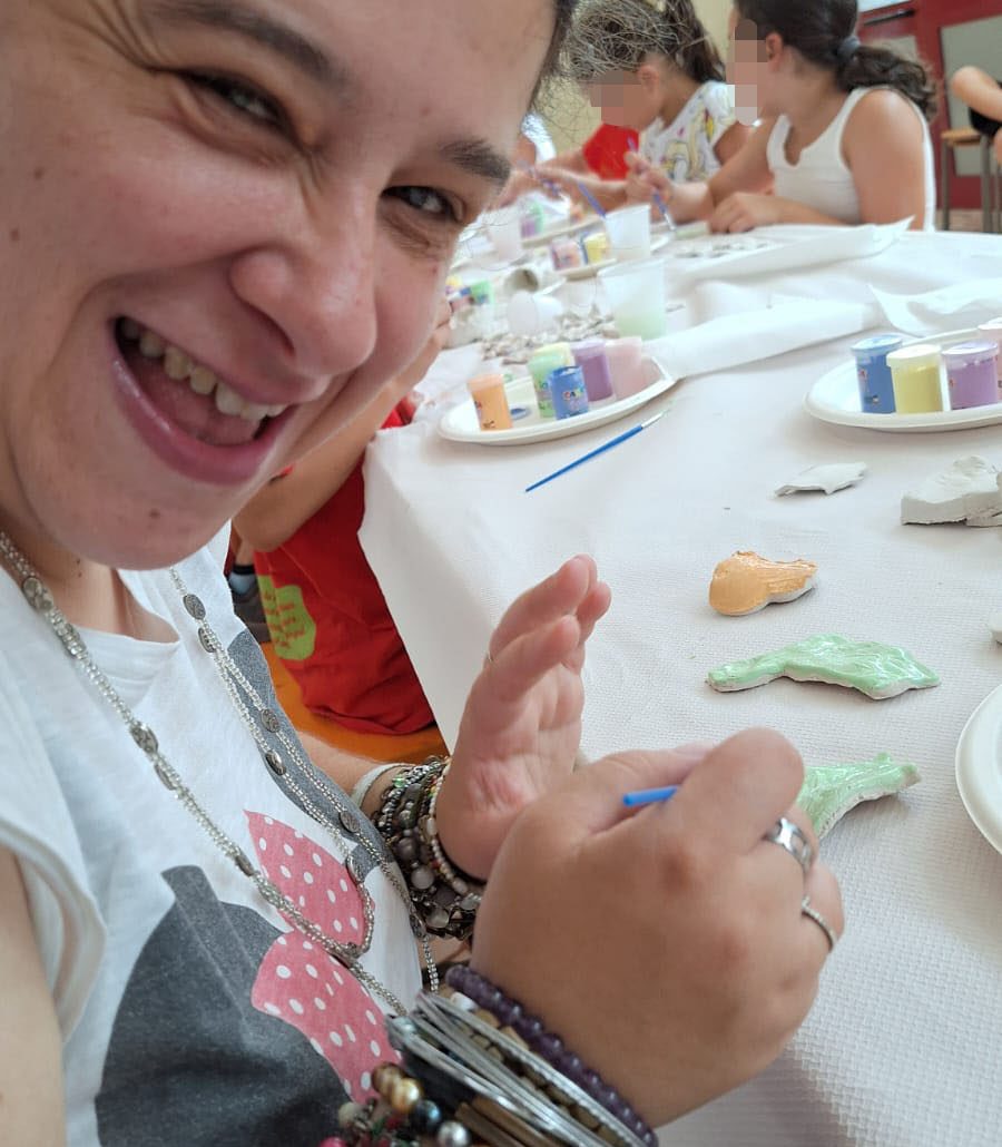 Al Centro Estivo di San Giorgio va in scena un laboratorio di “quasi ceramica” Al Centro Estivo di San Giorgio va in scena un laboratorio di “quasi ceramica”