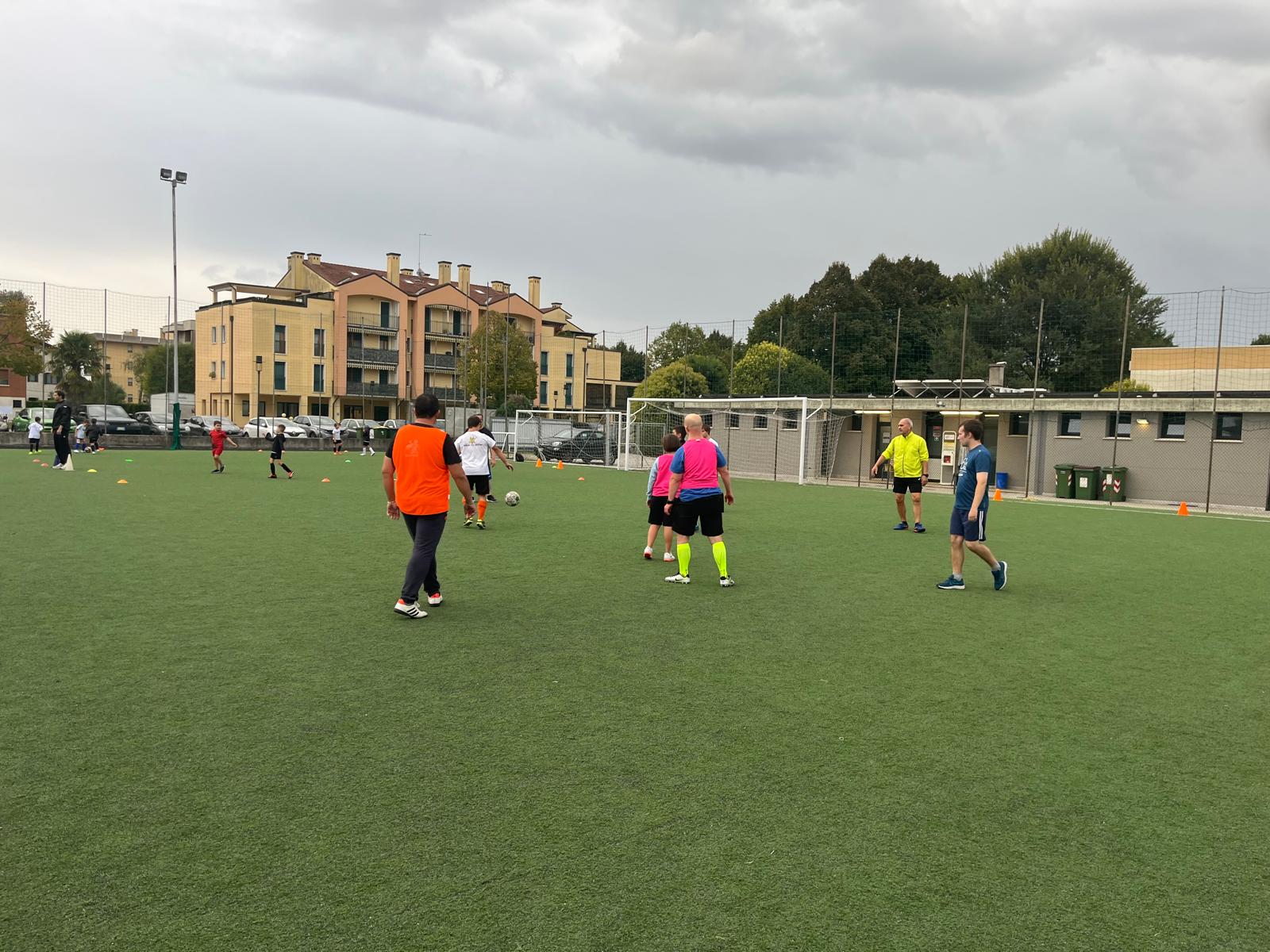 Primo allenamento del progetto Ability Vigontina Primo allenamento del progetto Ability Vigontina